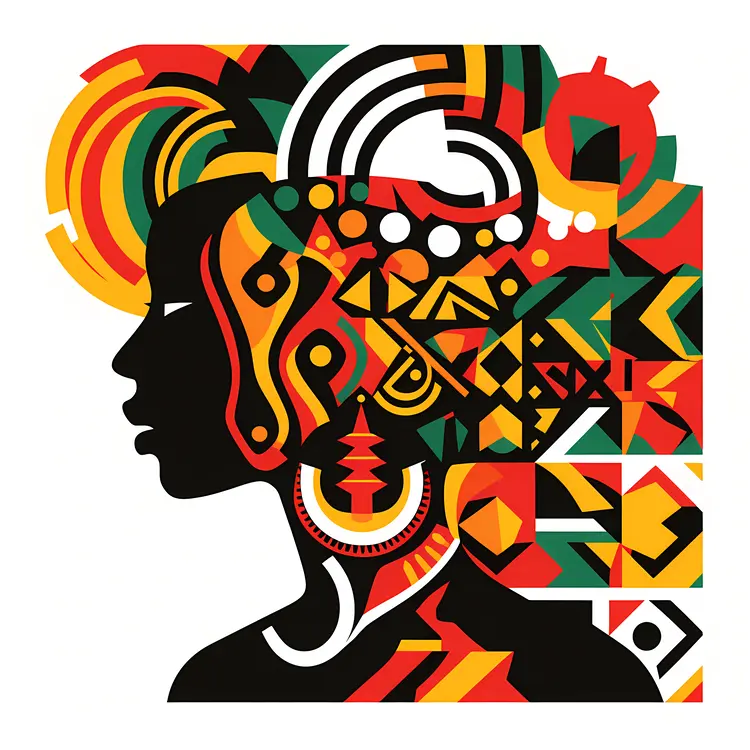 Abstract Art of Woman