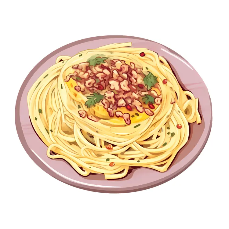 Spaghetti with Hearty Meat Sauce