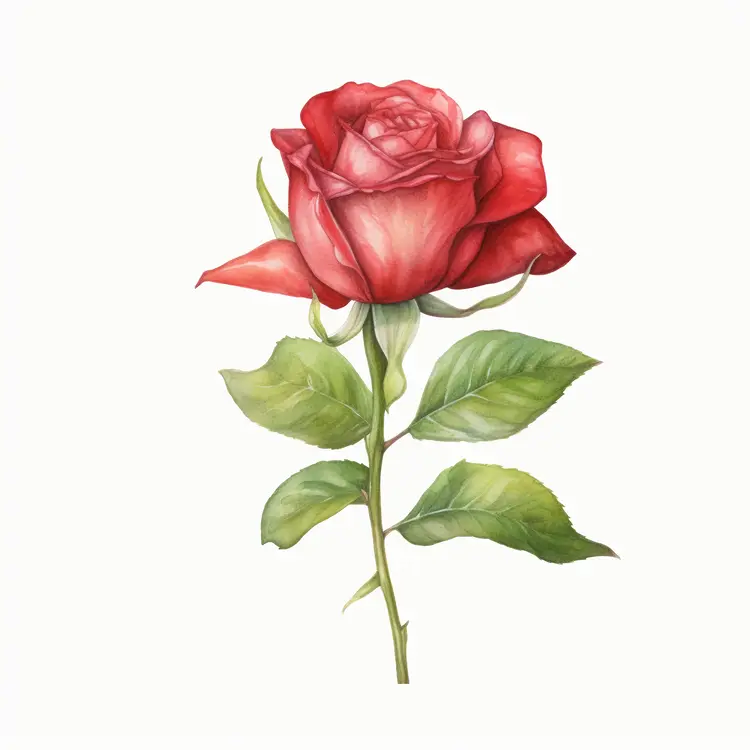 Beautiful Red Rose Illustration
Beautiful Red Rose Illustration