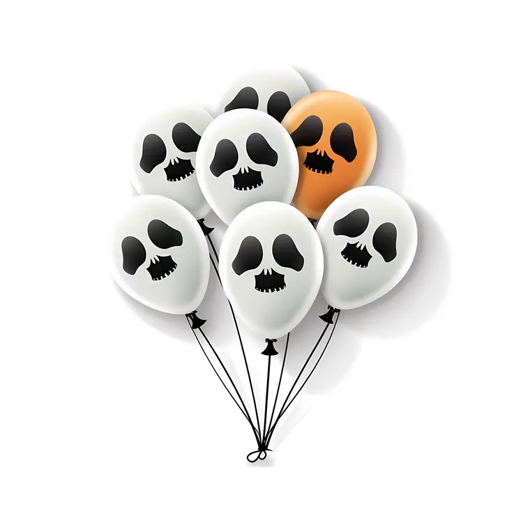 Halloween Skull Balloons