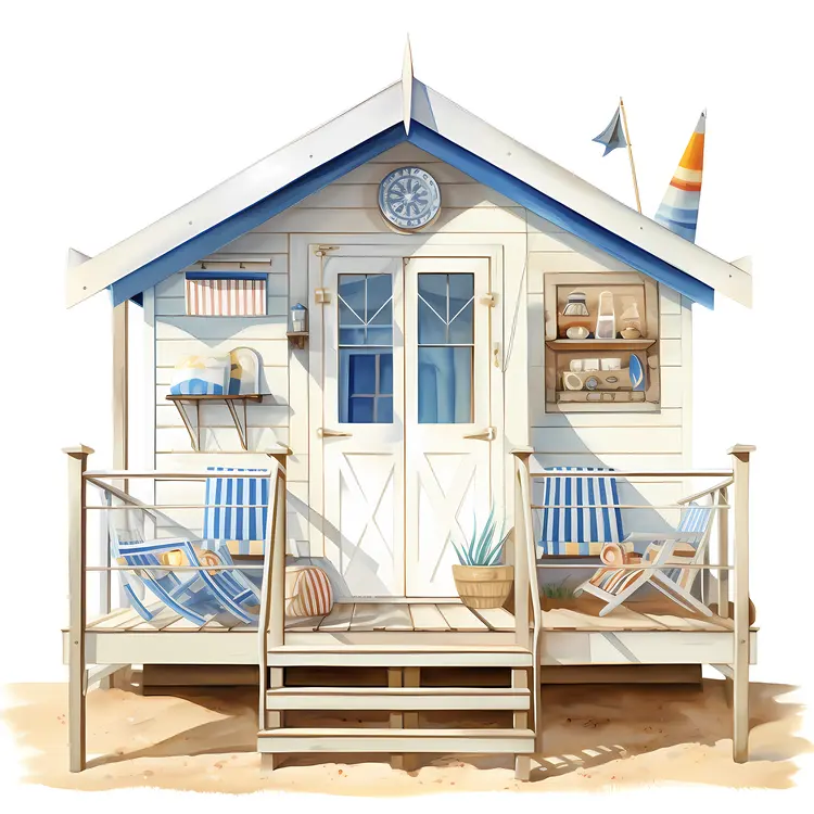 Cute Beach House for Summer Vacation
