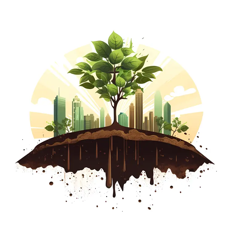 Tree Growing in Urban Environment