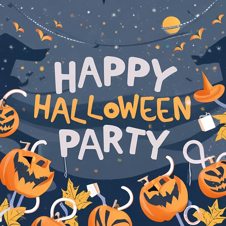 Happy Halloween Party Poster