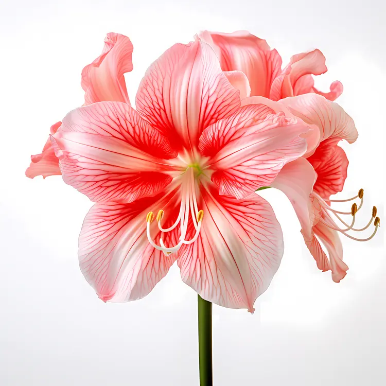 Close-up of Pink and White Flowers