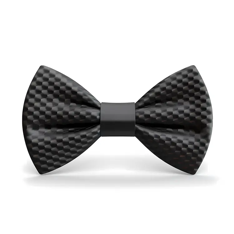 Elegant Black Bow Tie for Formal Occasions