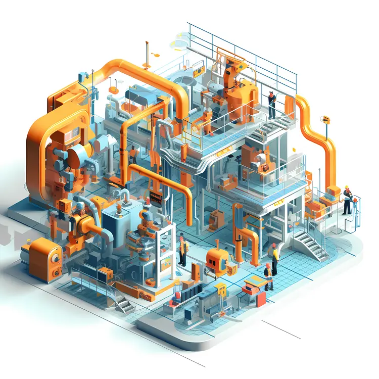 Complex Industrial Machinery
