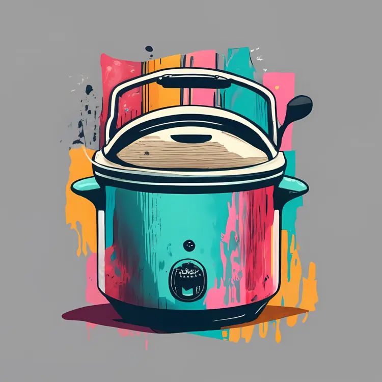 Colorful Rice Cooker for Modern Kitchen