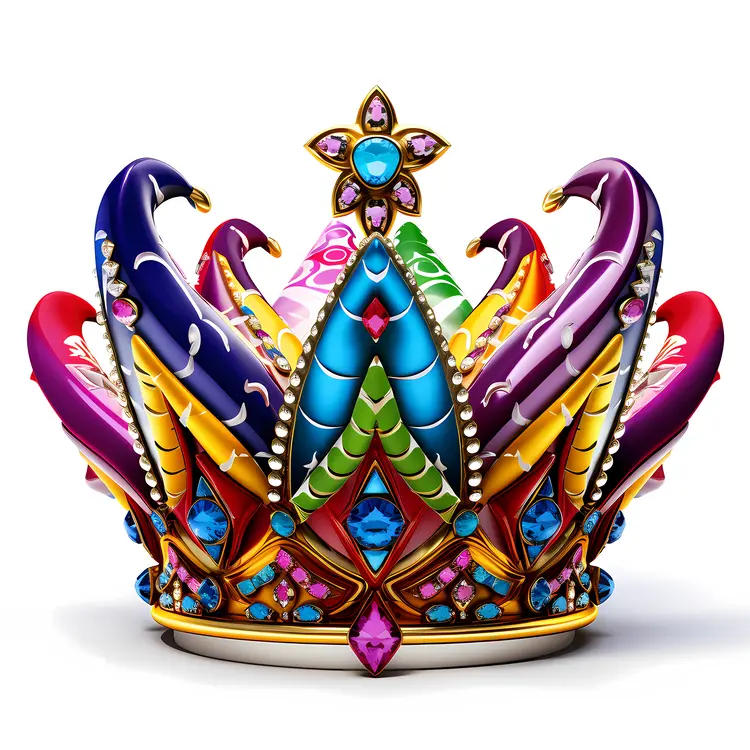 Colorful Ornate Crown