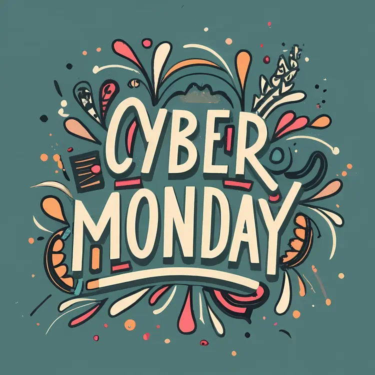 Cyber Monday Artistic Sign