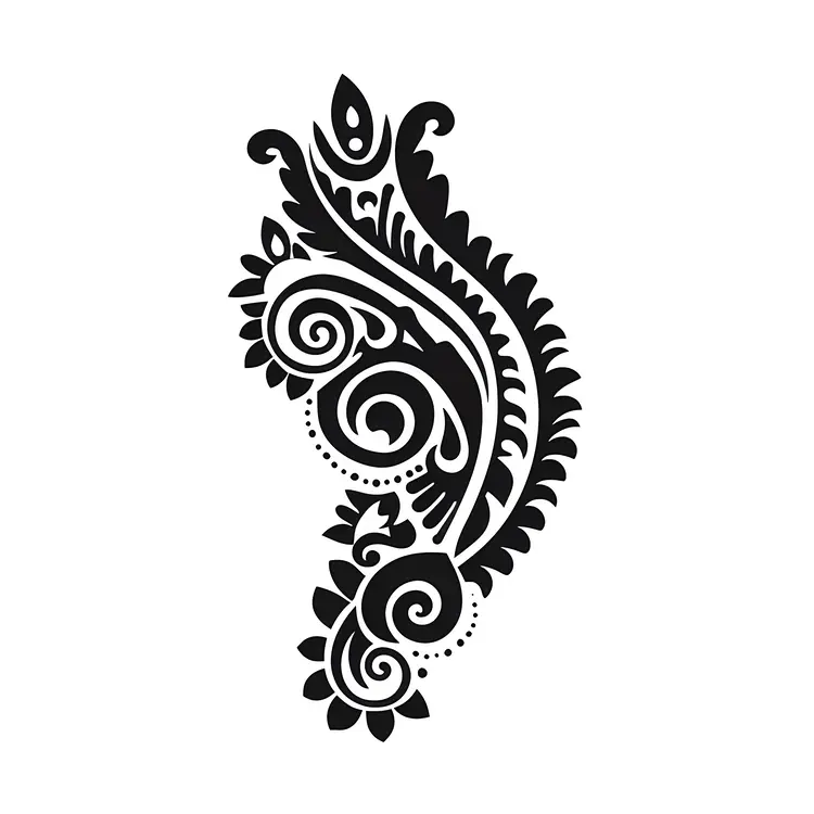 Simple Henna Pattern