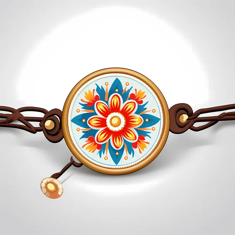 Colorful Rakhi Bracelet for Raksha Bandhan Festival