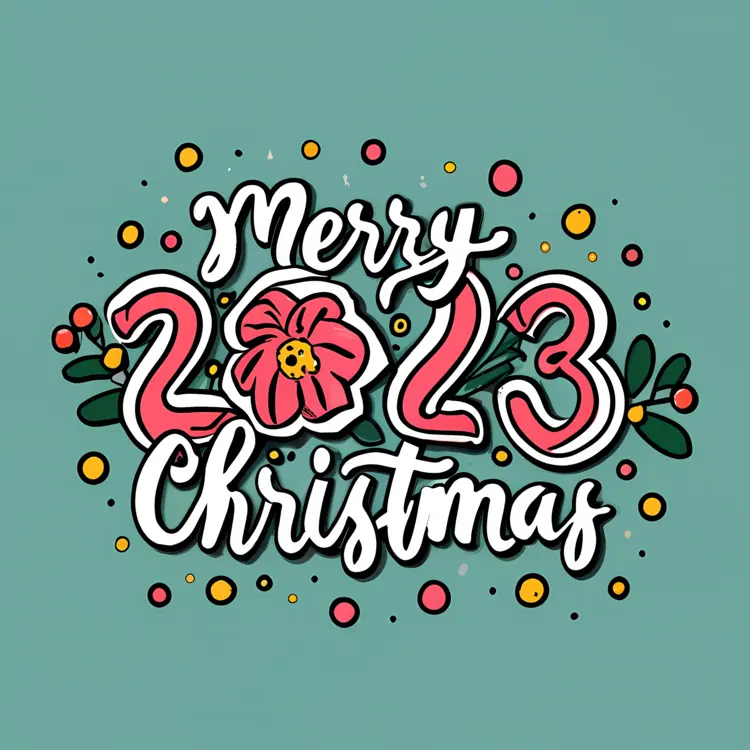 Merry Christmas 2023 Text