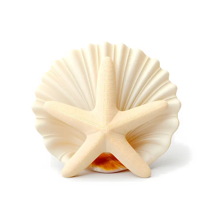 Seashell and Starfish Display