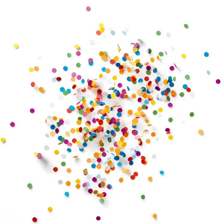 Colorful Confetti for Celebrations