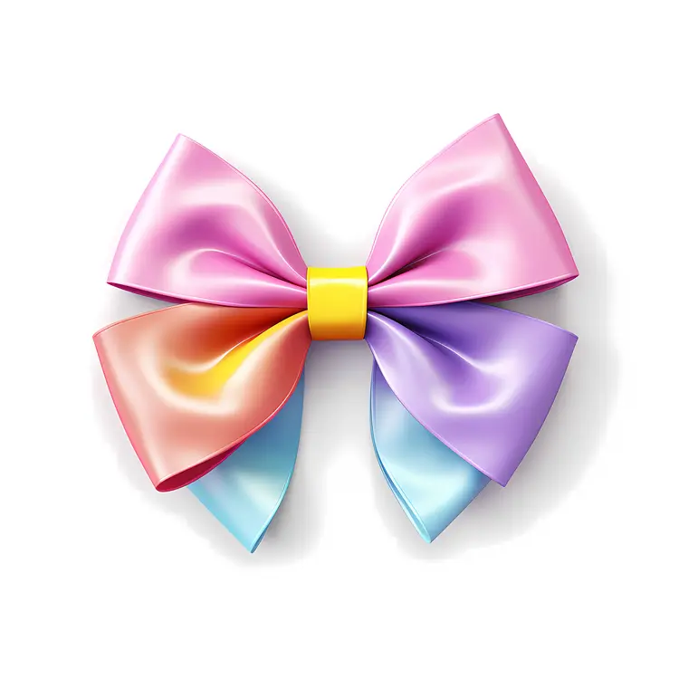 Colorful Rainbow Bow