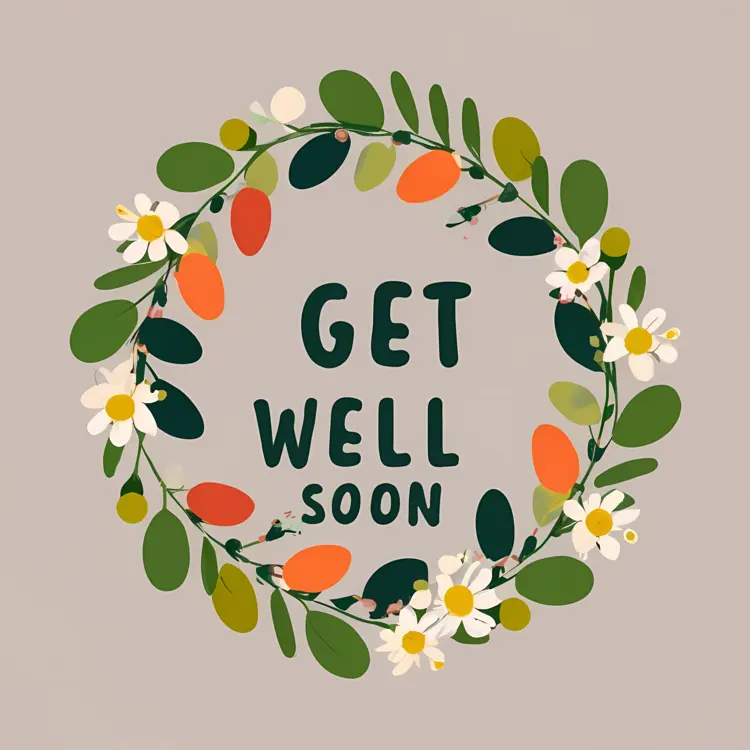 Daisy Get Well Soon Card