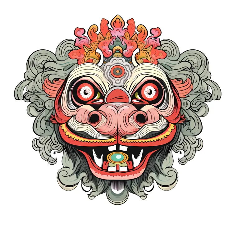 Colorful Traditional Mask