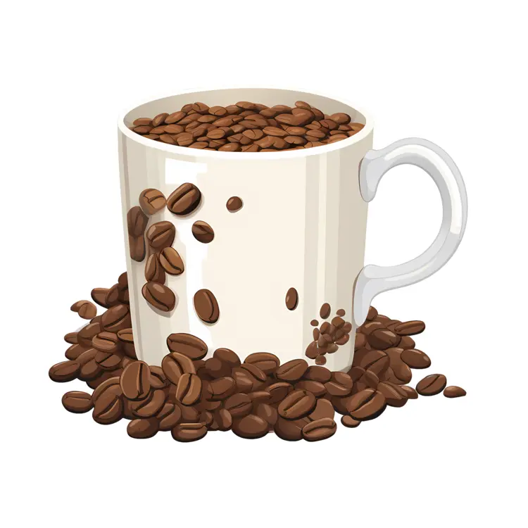 Beautiful cups for boss day concept