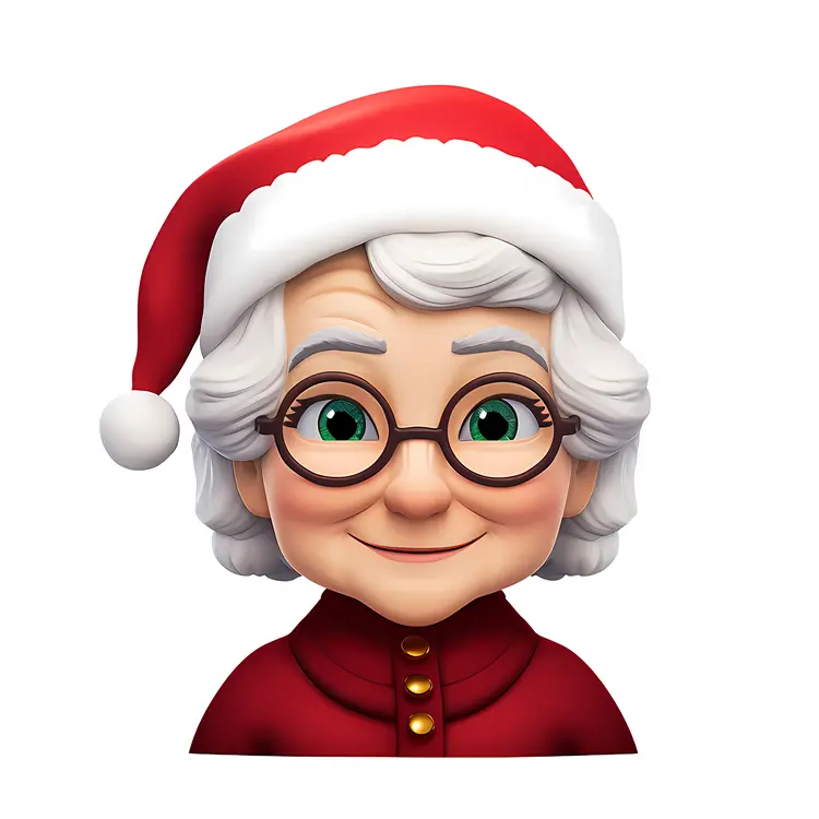 Mrs. Claus with Santa Hat