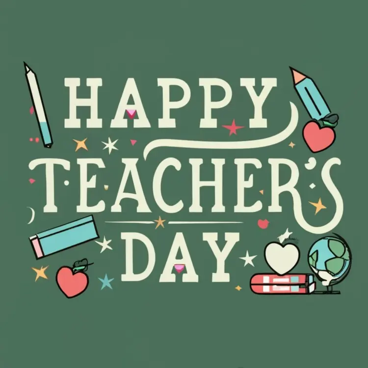 Happy Teacher's Day Greeting Card