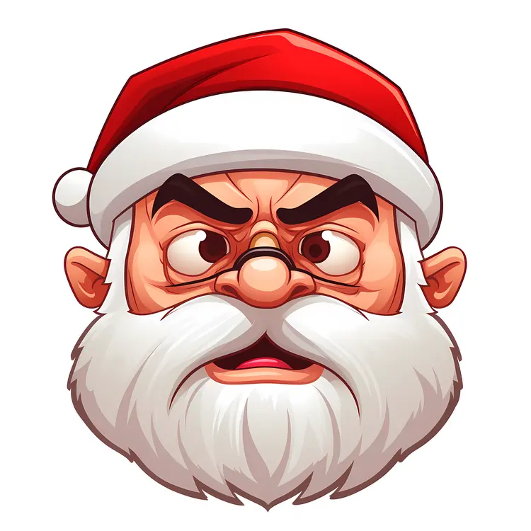 Angry Santa Claus
