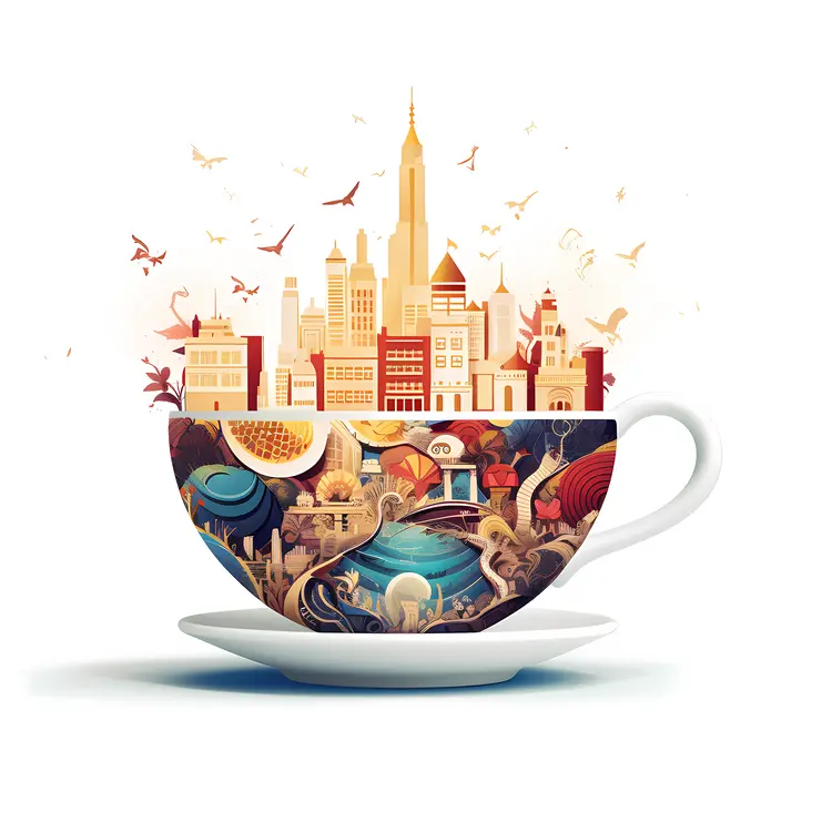 Cityscape in a Cup