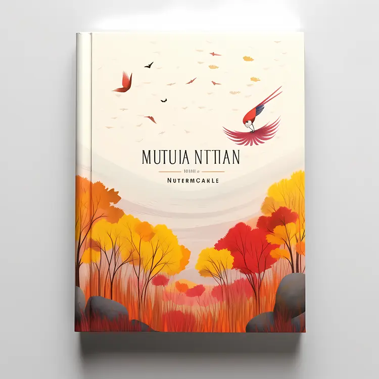 Illustrated Autumn Nature Book Cover