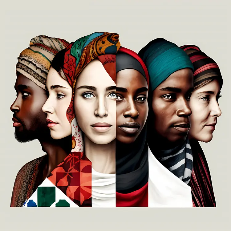 Portrait of Diverse People