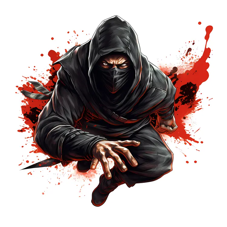 Stealthy Ninja in Action