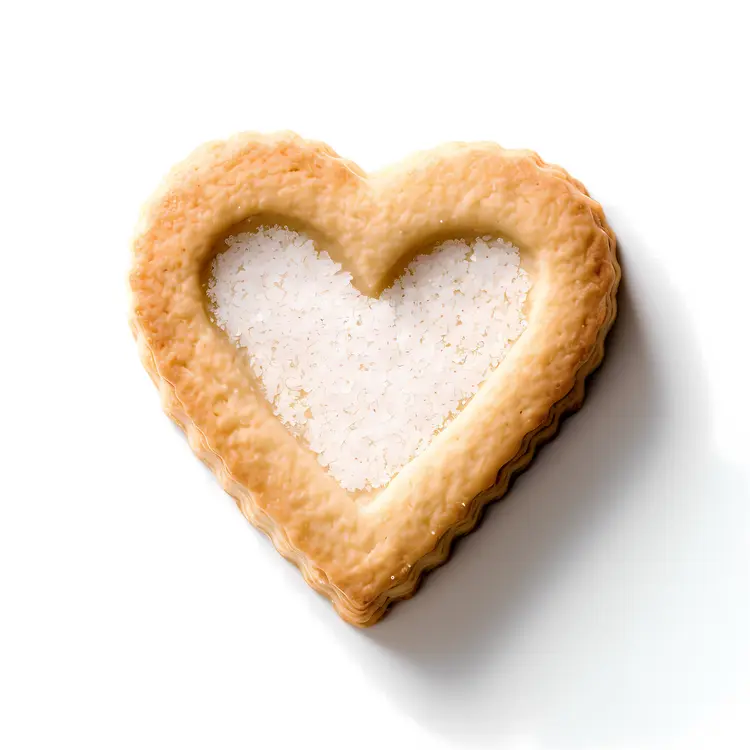 Heart-shaped Cookie for Valentine's Day
