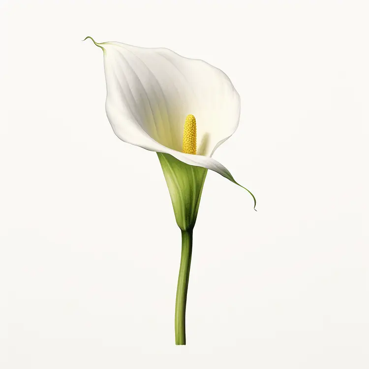 Elegant White Calla Lily Flower