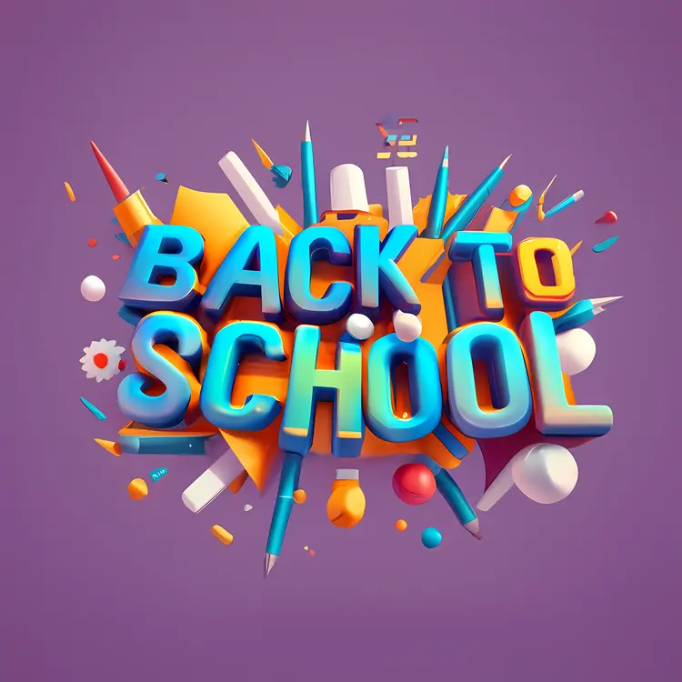 Back to School with Pencils and Stationery