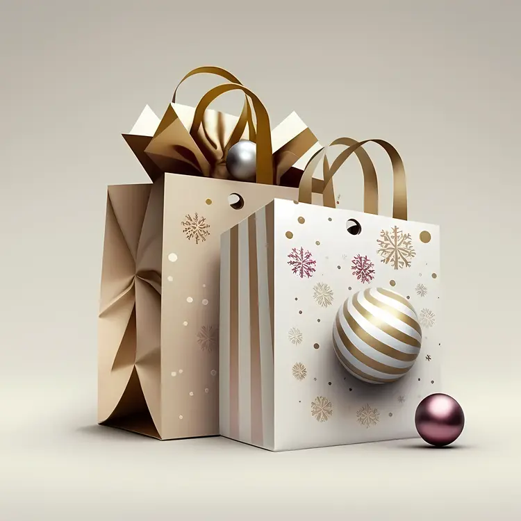Festive Gift Bags for the Holiday Season