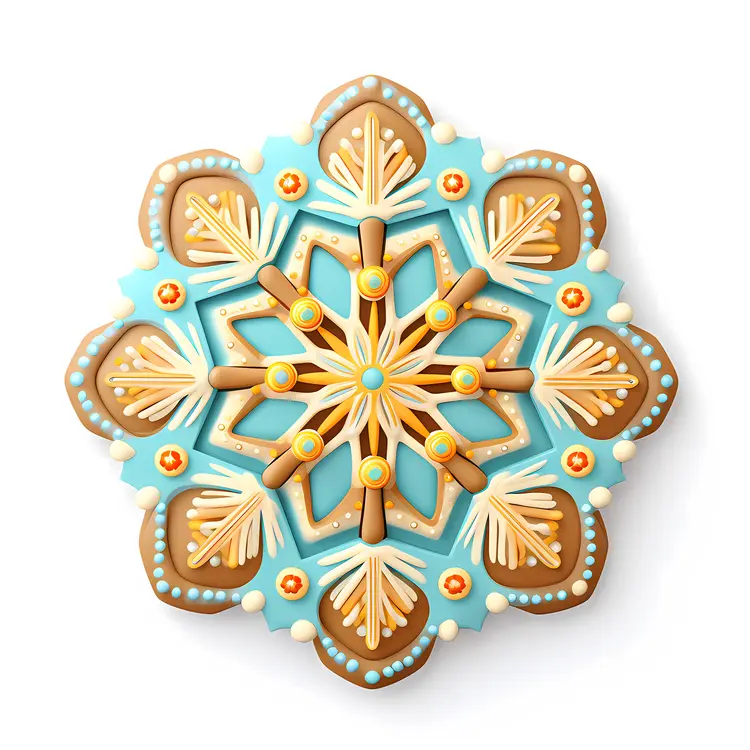 Snowflake cookie