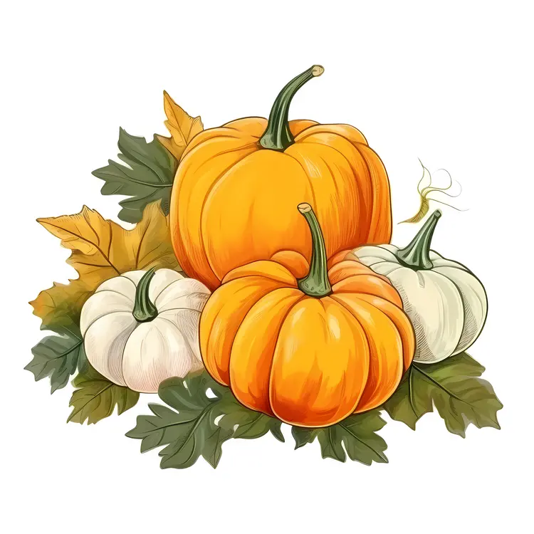 Beautiful Pumpkins for Autumn Harvest