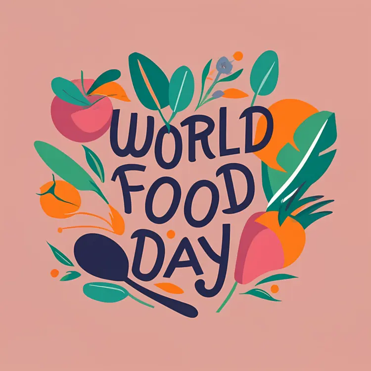 World Food Day with Fruits and Vegetables