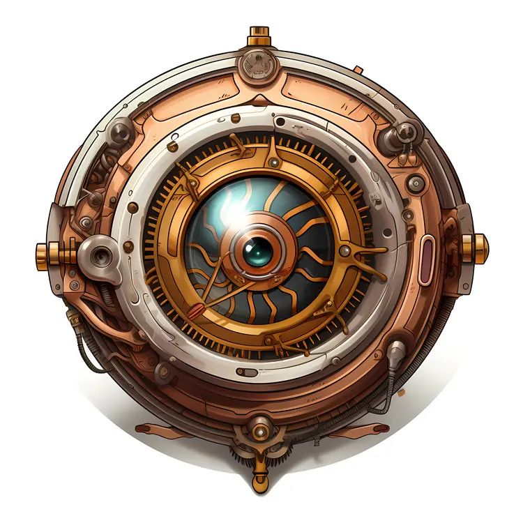 Intricate Steampunk Device