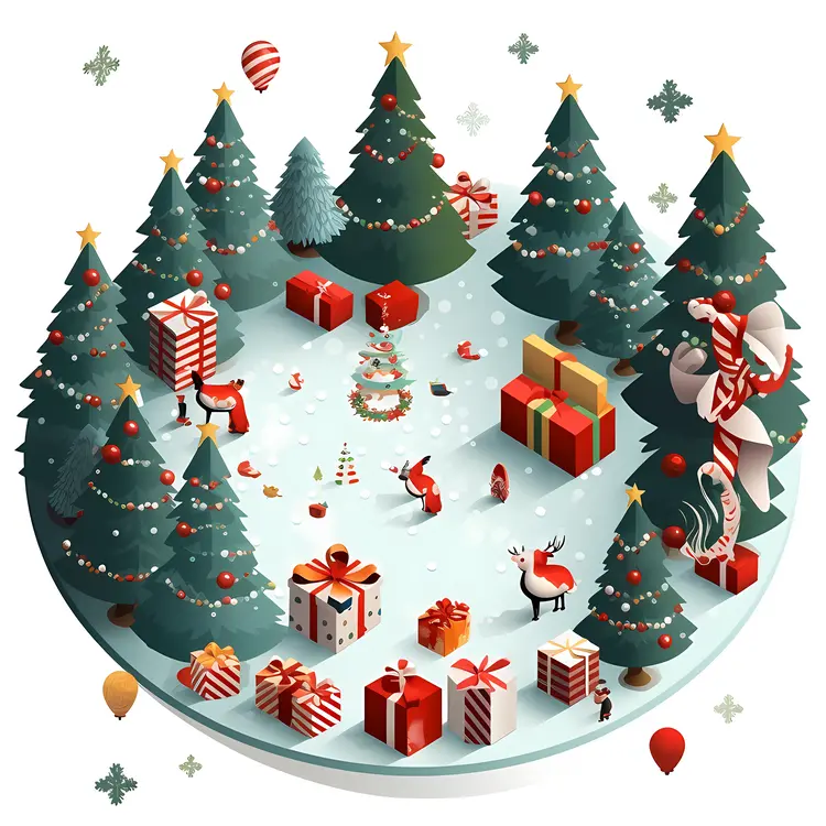 Christmas Trees and Gifts