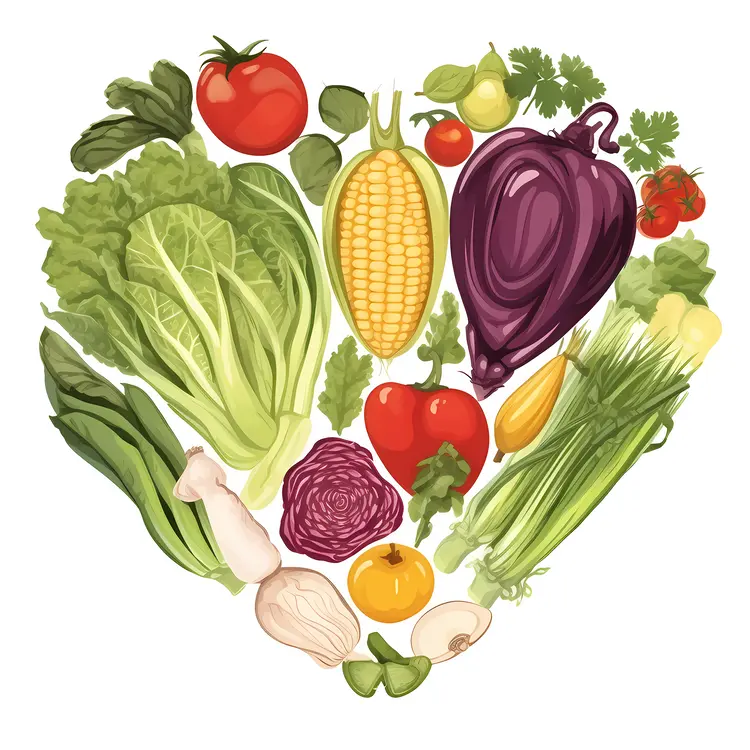Vegetable Heart Composition