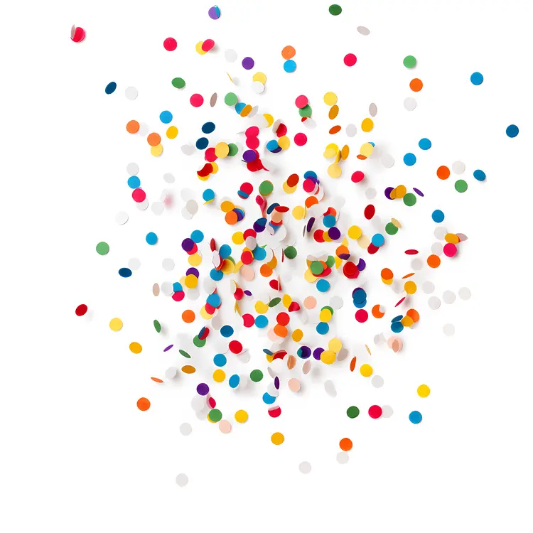 Colorful Confetti for Celebrations