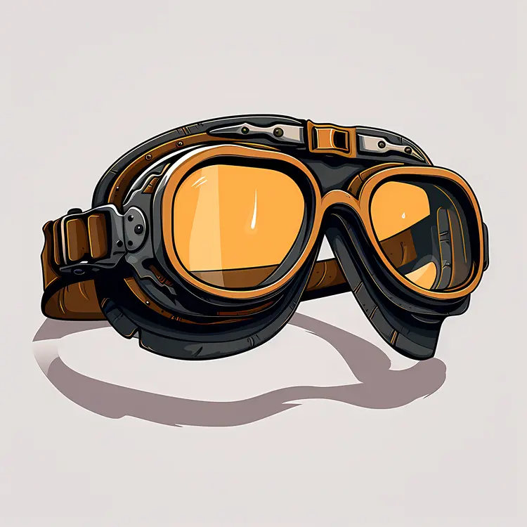 Retro Aviator Goggles