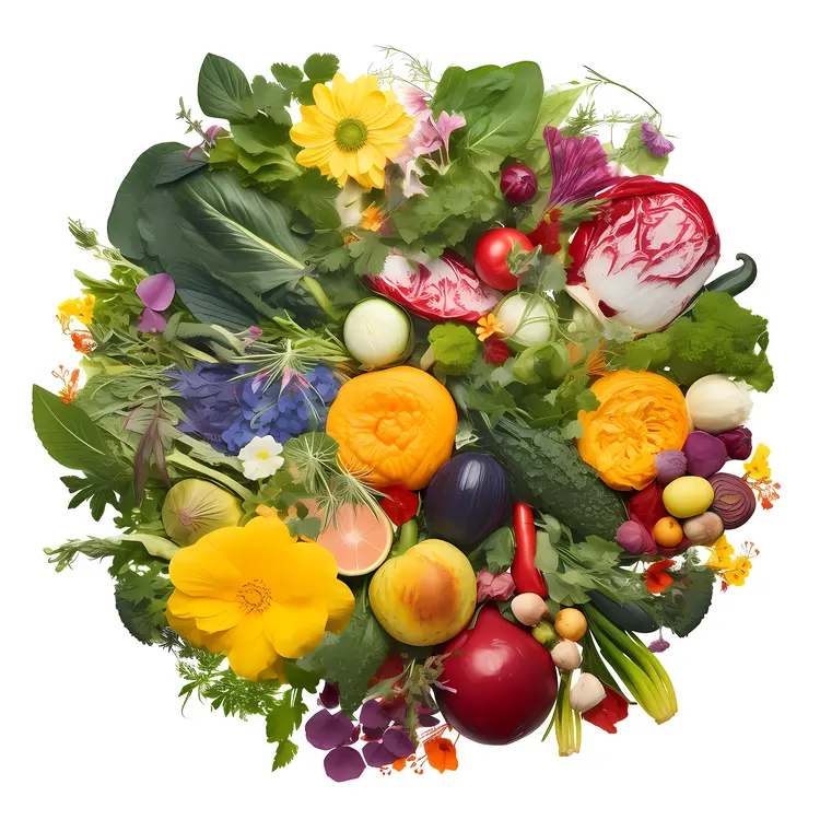 Colorful Assortment of Fresh Vegetables