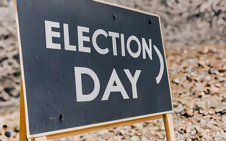 Election Day Signboard