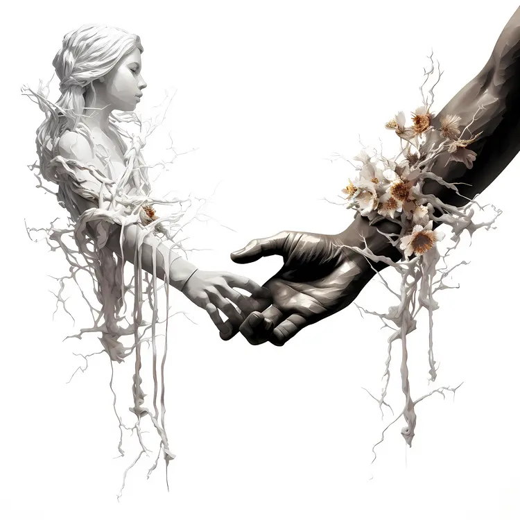 Artistic Representation of Human Connection