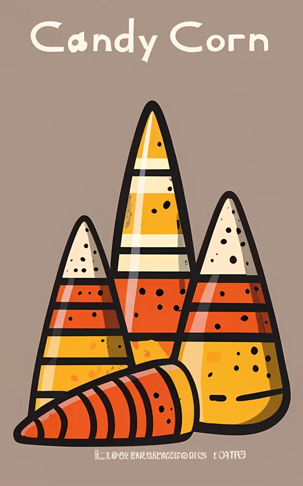 Colorful Candy Corn