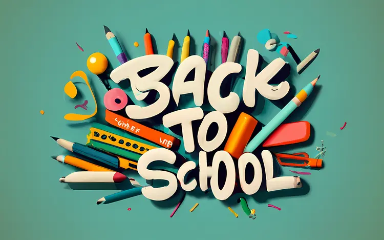 Back to School with Pencils and Erasers