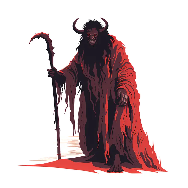 Demon in Red Robe