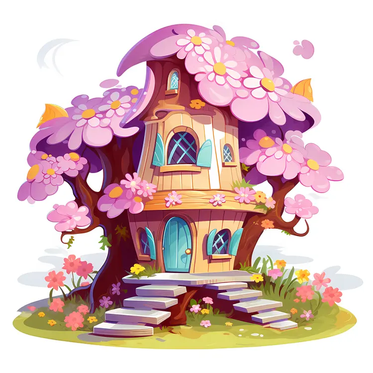 Small Cute Doodle House
