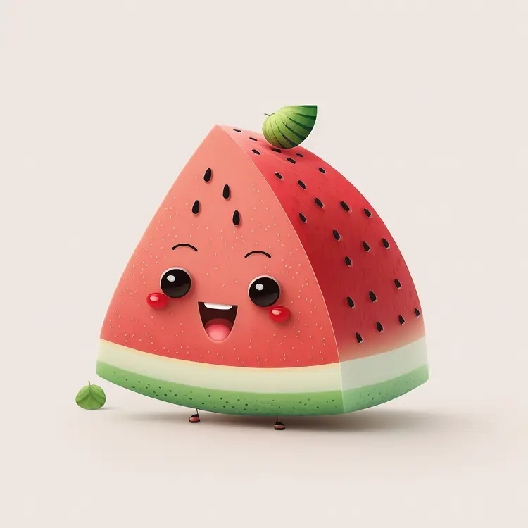Cute Cartoon Watermelon