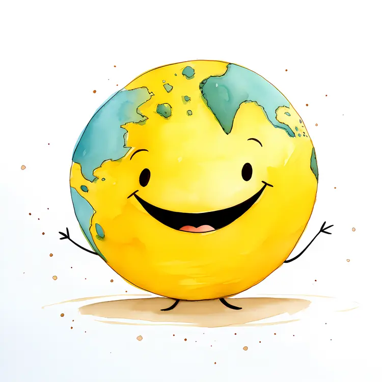 Happy Smiling Earth